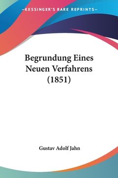 portada Begrundung Eines Neuen Verfahrens (1851)