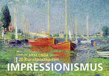 portada Postkarten-Set Impressionismus: 20 Kunstpostkarten aus Hochwertigem Karton. Ca. 0,25 pro Karte