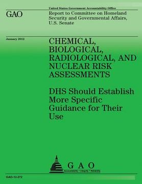 portada Chemical, Biological, Radiological, and Nuclear Risk Assessments (in English)