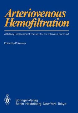 portada arteriovenous hemofiltration: a kidney replacement therapy for the intensive care unit (in English)