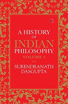portada A History of Indian Philosophy - Vol. 2 (en Inglés)