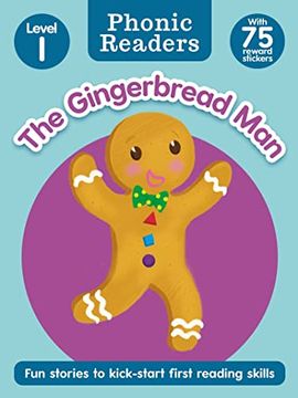 portada The Gingerbread Man: Phonic Readers age 4-6 Level 1 (English Educational Books) (en Inglés)