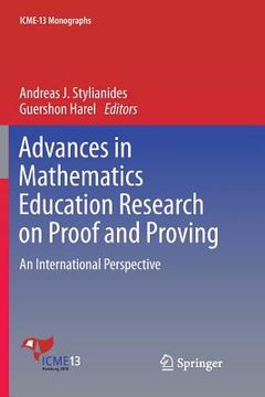 portada Advances in Mathematics Education Research on Proof and Proving: An International Perspective (en Inglés)