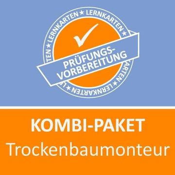 portada Kombi-Paket Trockenbaumonteur Lernkarten
