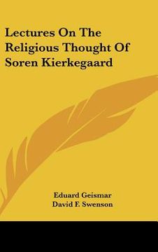 portada lectures on the religious thought of soren kierkegaard (en Inglés)