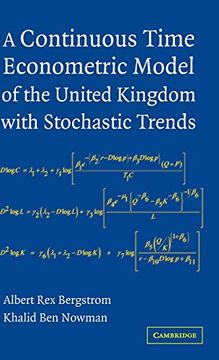 portada A Continuous Time Econometric Model of the United Kingdom With Stochastic Trends 