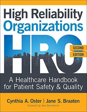 portada High Reliability Organizations, Second Edition: A Healthcare Handbook for Patient Safety & Quality (in English)