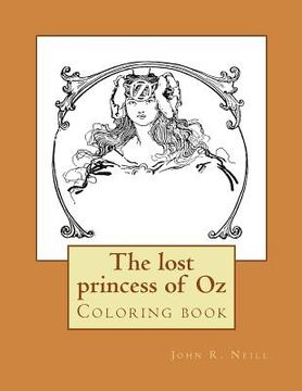 portada The lost princess of Oz: Coloring book (en Inglés)