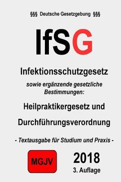 portada IfSG: Infektionsschutzgesetz (in German)