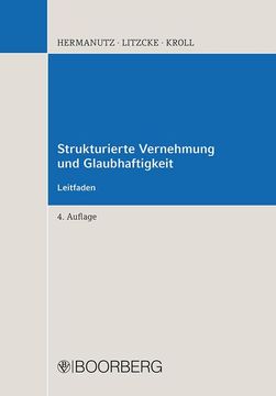 portada Strukturierte Vernehmung und Glaubhaftigkeit (en Alemán)