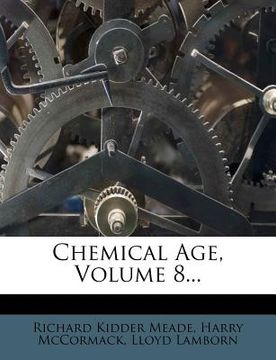 portada chemical age, volume 8... (en Inglés)