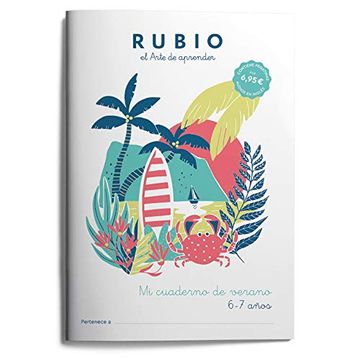 portada Mi Cuaderno de Verano Rubio. 6-7 Años (in Spanish)