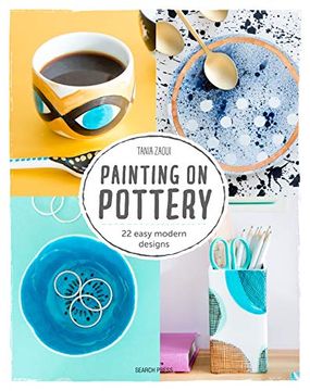 portada Painting on Pottery: 22 Modern Colourful Designs (en Inglés)