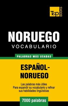 portada Vocabulario Español-Noruego - 7000 palabras más usadas