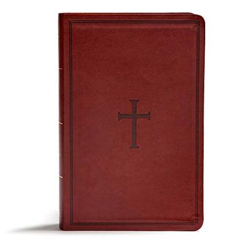 portada Kjv Giant Print Reference Bible, Brown Leathertouch: Red Letter, Ribbon Marker, Smythe-Sewn, Two-Column Text, Concordance, Presentation Page, Full-Color Maps, Easy-To-Read Font Size 