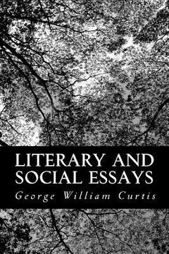 portada Literary and Social Essays (in English)