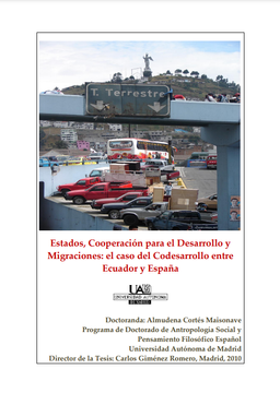 portada Estados, Cooperación Para el Desarrollo y Migraciones: El Caso del Codesarrollo Entre Ecuador y España (in Spanish)