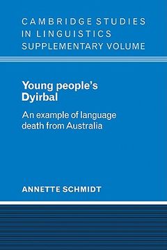 portada Young People's Dyirbal: An Example of Language Death From Australia (Cambridge Studies in Linguistics) (en Inglés)