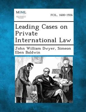 portada Leading Cases on Private International Law (en Inglés)