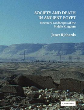portada Society and Death in Ancient Egypt Paperback (en Inglés)