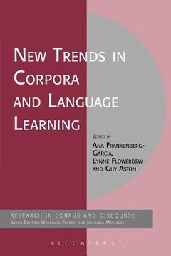 portada new trends in corpora and language learning (en Inglés)