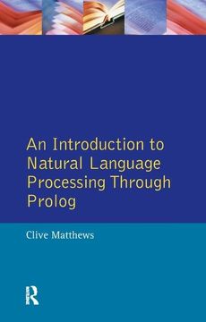 portada An Introduction to Natural Language Processing Through PROLOG (en Inglés)