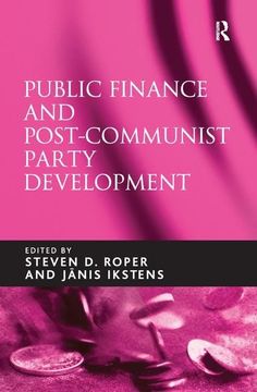 portada Public Finance and Post-Communist Party Development (en Inglés)