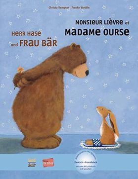 portada Herr Hase & Frau Bär: Kinderbuch Deutsch-Französisch mit Mp3-Hörbuch zum Herunterladen