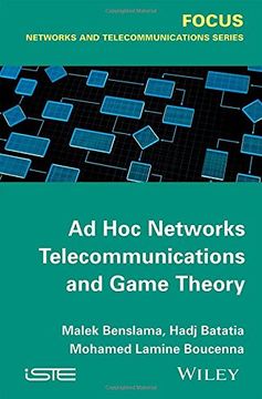 portada Ad Hoc Networks Telecommunications and Game Theory (Focus)