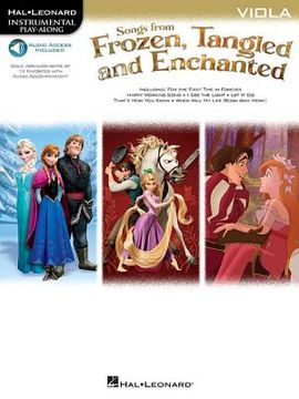 portada Songs from Frozen, Tangled and Enchanted: Viola (en Inglés)