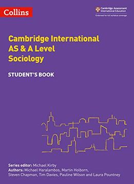 portada Collins Cambridge as & a Level – Cambridge International as & a Level Sociology Student's Book (en Inglés)