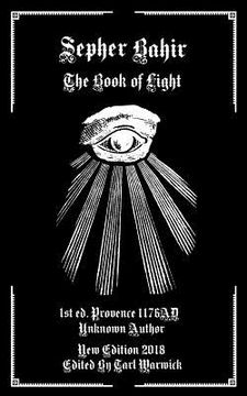 portada The Sepher Bahir: The Book of Light (en Inglés)