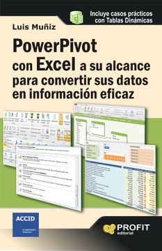portada Powerpivot con Excel a su Alcance Para Convertir sus Datos en Información Eficaz