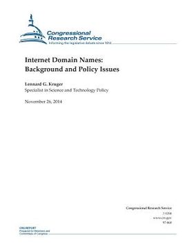 portada Internet Domain Names: Background and Policy Issues (en Inglés)