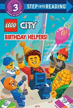 portada Birthday Helpers! (Lego City) (Step Into Reading) (in English)