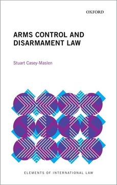 portada Arms Control and Disarmament Law (en Inglés)