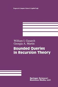 portada Bounded Queries in Recursion Theory (en Inglés)