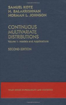 portada Continuous Multivariate Distributions, Volume 1, Models and Applications, 2nd Edition (en Inglés)