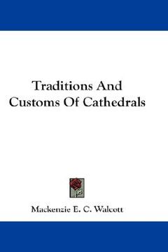 portada traditions and customs of cathedrals (en Inglés)