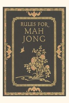 portada Vintage Journal Rules for Mah Jong (en Inglés)