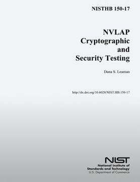 portada NISTHB 150-17 NVLAP Cryptographic and Security Testing (en Inglés)