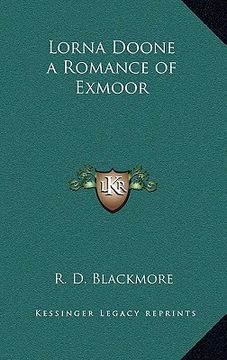 portada lorna doone a romance of exmoor (en Inglés)