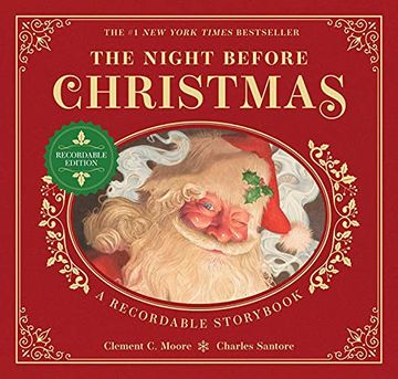 portada The Night Before Christmas Recordable Edition: A Recordable Storybook (en Inglés)