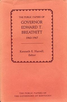 portada the public papers of governor edward t. breathitt, 1963-1967 (en Inglés)