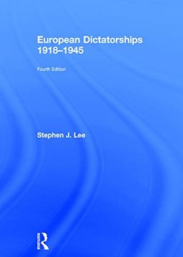 portada European Dictatorships 1918-1945 (in English)