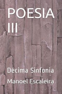 portada Poesia III: Décima Sinfonia (en Portugués)