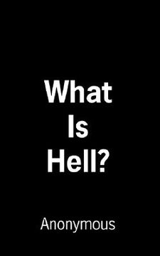 portada what is hell? (en Inglés)