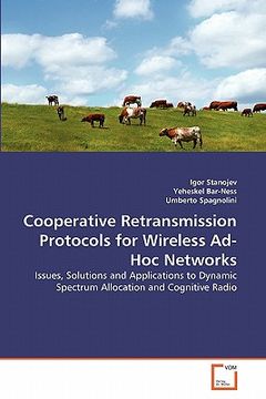 portada cooperative retransmission protocols for wireless ad-hoc networks (en Inglés)