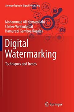portada Digital Watermarking: Techniques and Trends (Springer Topics in Signal Processing, 11) (en Inglés)