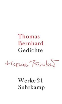 portada Werke 21. Gedichte (en Alemán)